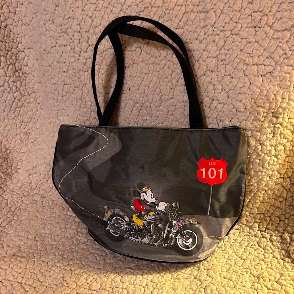 Disney Mickey Mouse motorcycle small shoulder bag